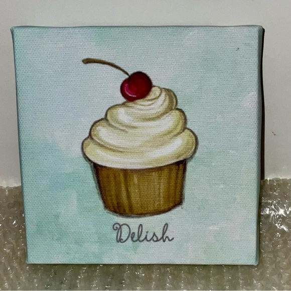 Grasslands Road Set of Cupcake Canvas Art - Picture 2 of 7